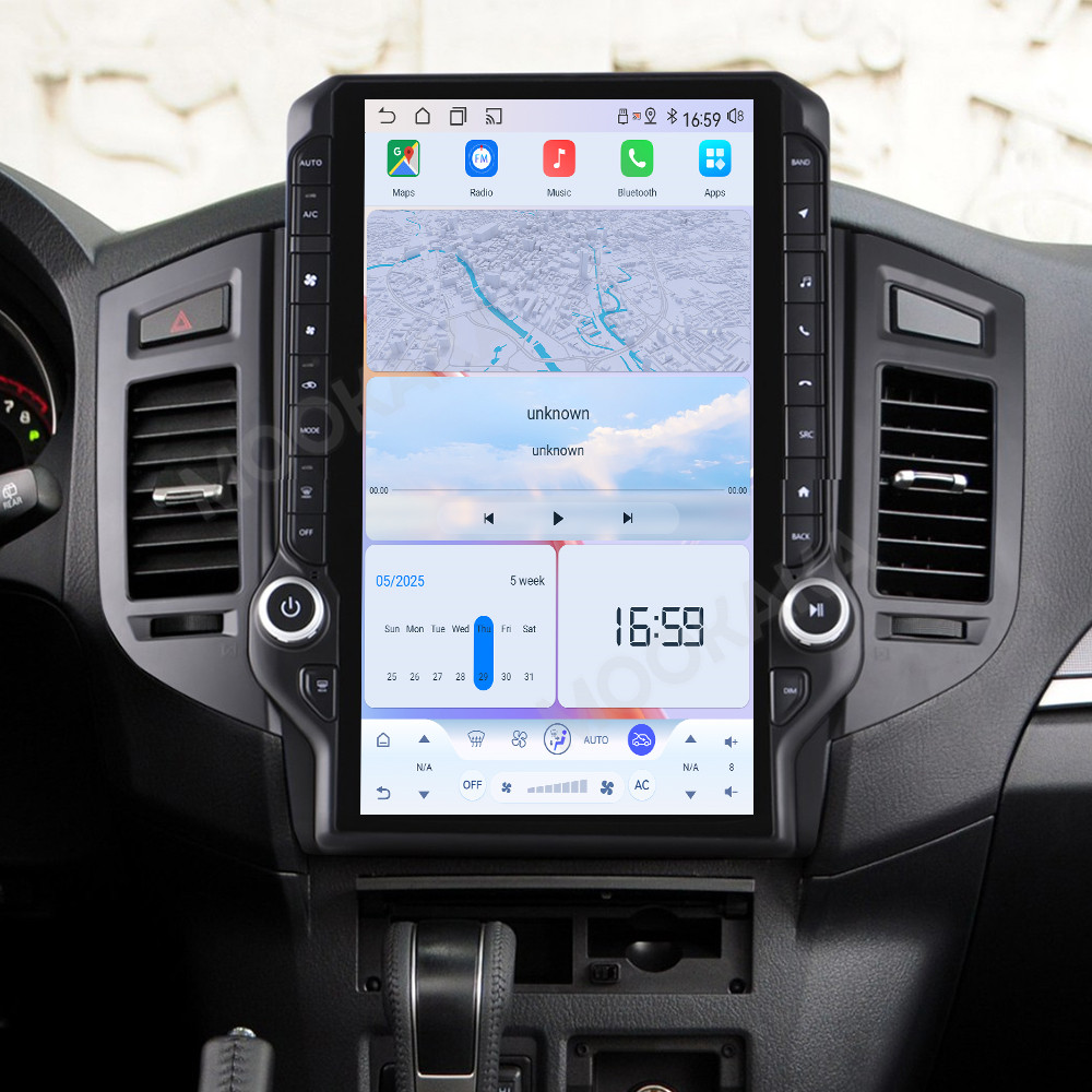 Tesla Style Screen Car Radio - Layar 14.5 Inci Android 15.0 8+256GB