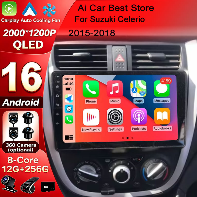Android Car Stereo 2 Din 8 Core - Pemutar Multimedia Mobil Android 16 untuk