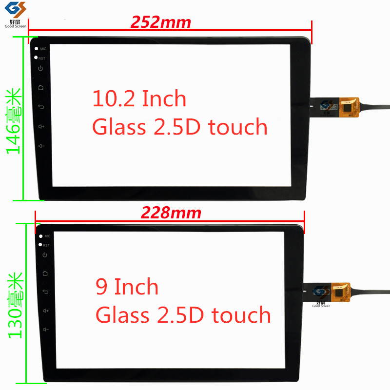 Car Radio Gps Navigation 10 Inch - Kaca 10.2/9 Inci untuk Kingbeats K2