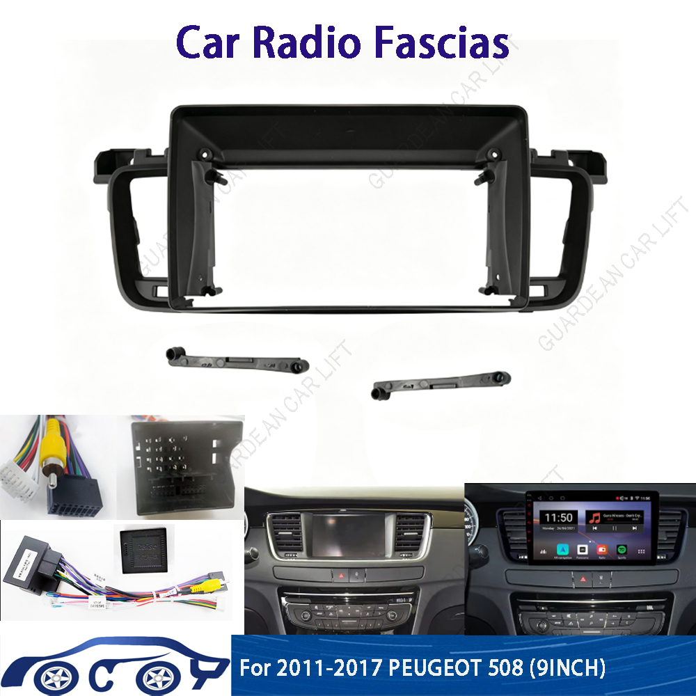 Car Stereo Canbus Decoder - Bingkai Radio Mobil 9 Inci untuk