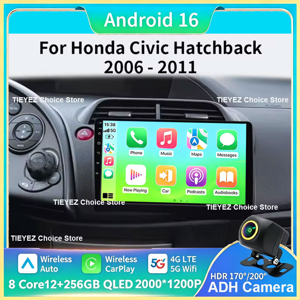 Android Head Unit 7862 Octa Core - Radio Mobil Otomatis Android 9 