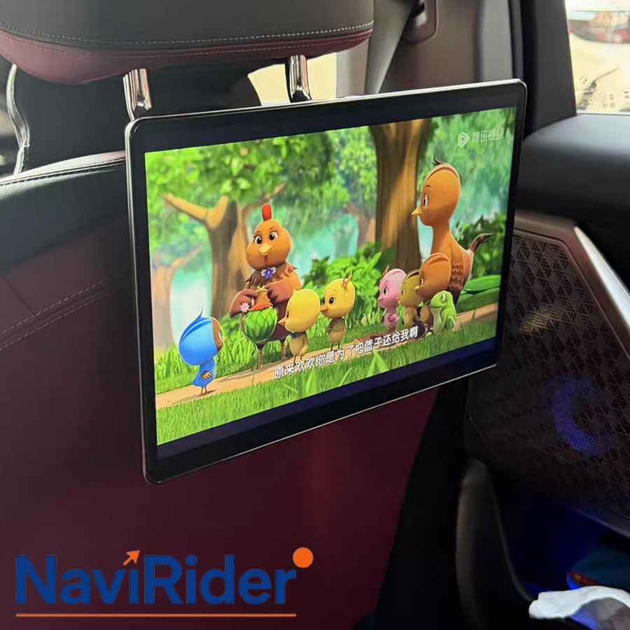 Car Multimedia Rear Seat Entertainment - Layar HD 2K Headrest Rear Seat