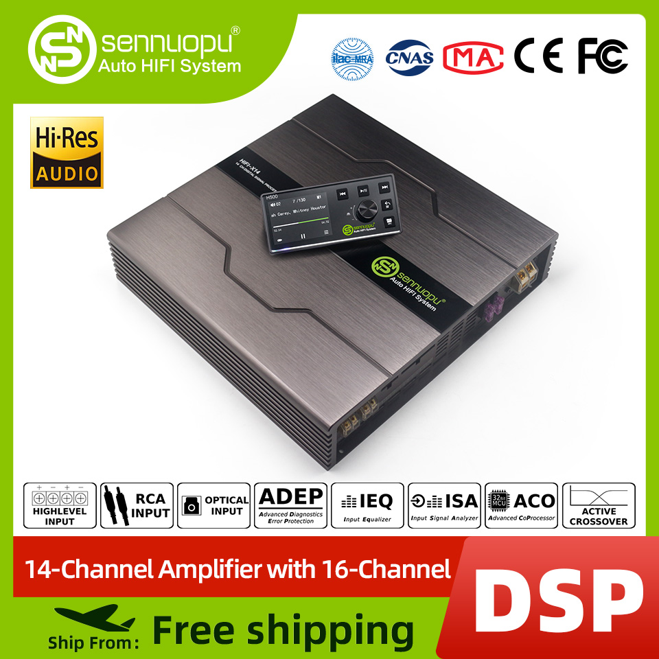 Sennuopu X14 Prosesor DSP 16 S - Car Stereo Dsp 8 Channel ulasan dan harga