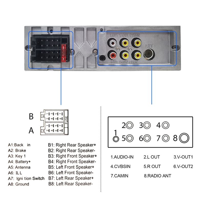 1 Din Layar Sentuh Stereo Mobi - Car Radio 1 Din Flip Out Screen ulasan dan harga