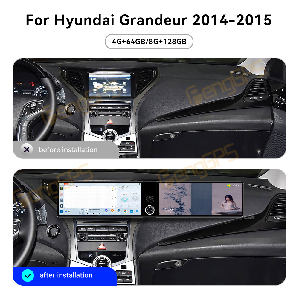 Radio Mobil Layar 24.6 Inci Un - Android Auto Head Unit 12.3 Inch ulasan dan harga
