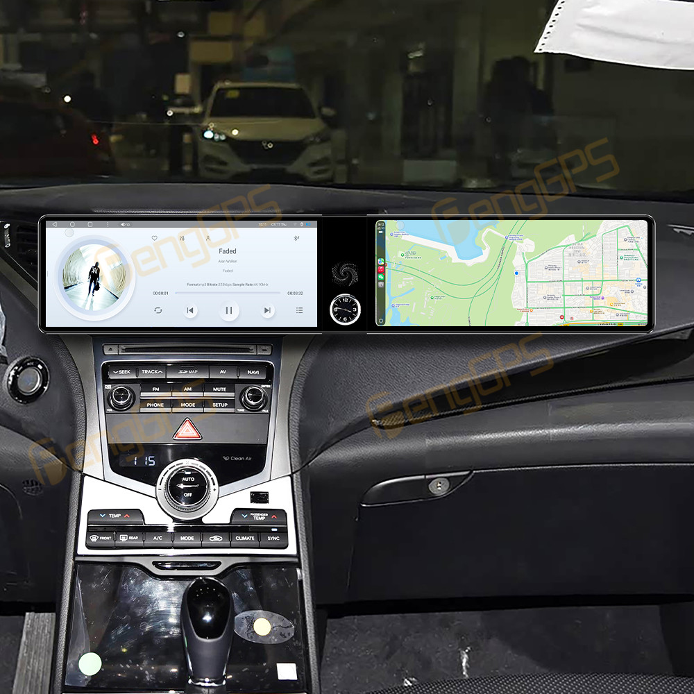 Radio Mobil Layar 24.6 Inci Un - Android Auto Head Unit 12.3 Inch ulasan dan harga