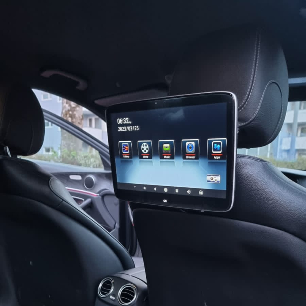 Layar TV Sandaran Kepala Belak - Car Multimedia Rear Seat Entertainment ulasan dan harga