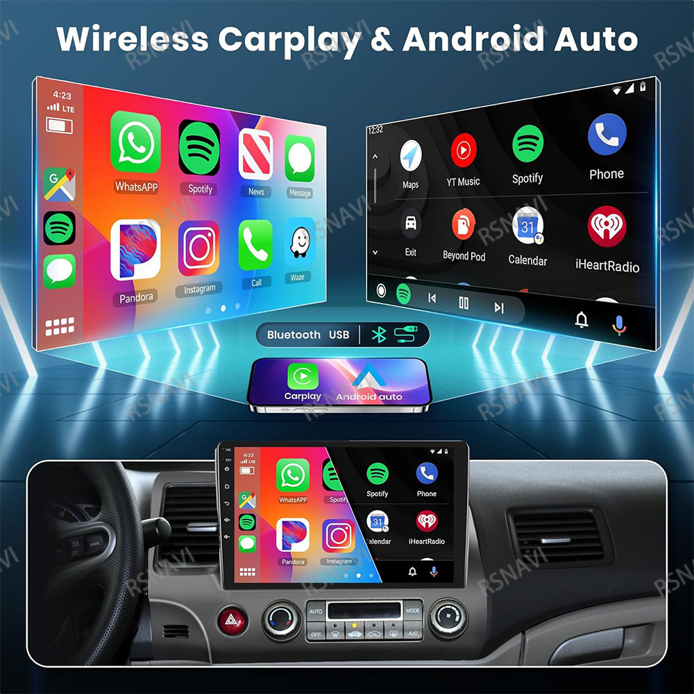 Radio Mobil Android 15 untuk T - Android Car Stereo 2 Din 8 Core ulasan dan harga