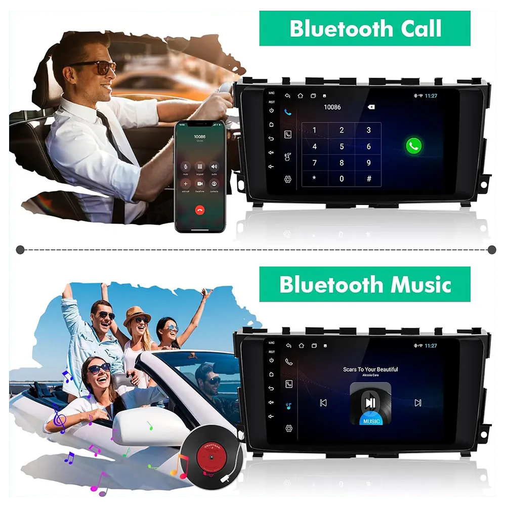 Android 15 Carplay WIFI+4G Unt - Android Car Stereo 2 Din 8 Core ulasan dan harga