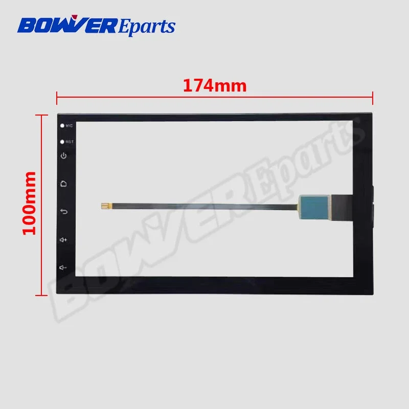 Panel layar sentuh 2.5D untuk  - Car Radio Gps Navigation 10 Inch ulasan dan harga