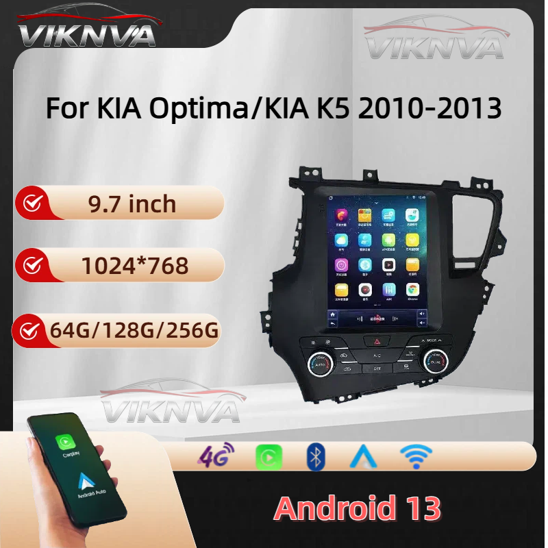 Radio Mobil Carplay Android 13 - Tesla Style Screen Car Radio ulasan dan harga