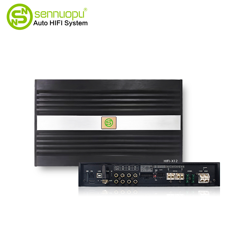 Sennuopu Amplifier mobil 8 Cha - Car Stereo Dsp 8 Channel ulasan dan harga