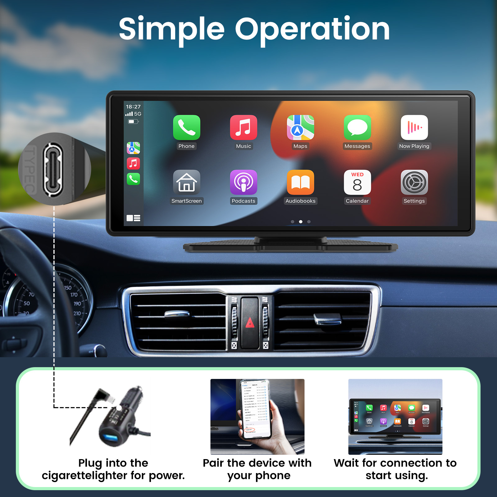 Radio Multimedia Video Player  - Car Multimedia Player Carplay Android Auto ulasan dan harga