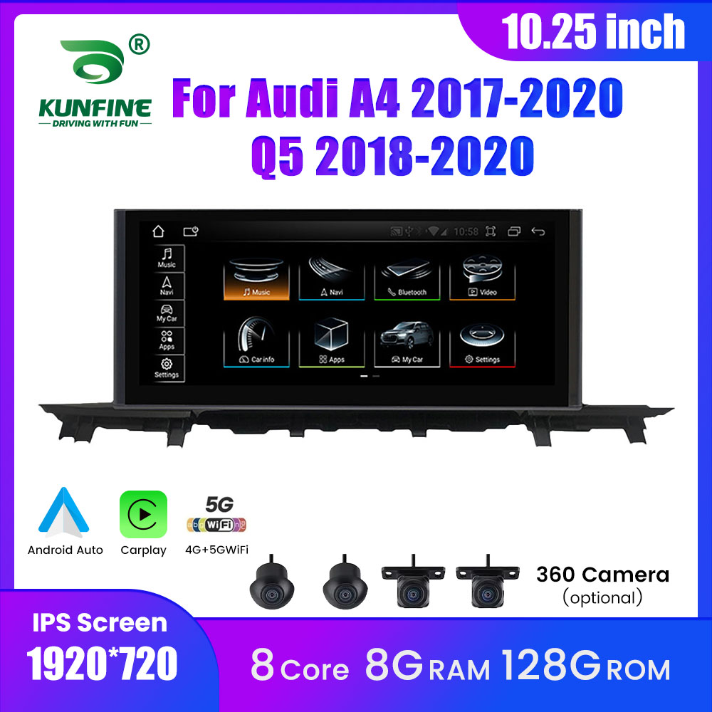 Untuk Audi A4 2017-2020 Q5 201 - Car Dvd Player Bluetooth Steering Wheel ulasan dan harga