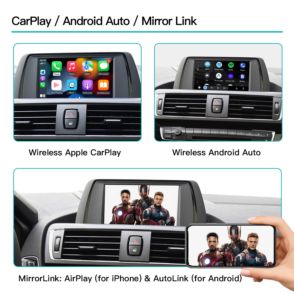Pemutar DVD Multimedia Wireles - Car Multimedia Player Carplay Android Auto ulasan dan harga