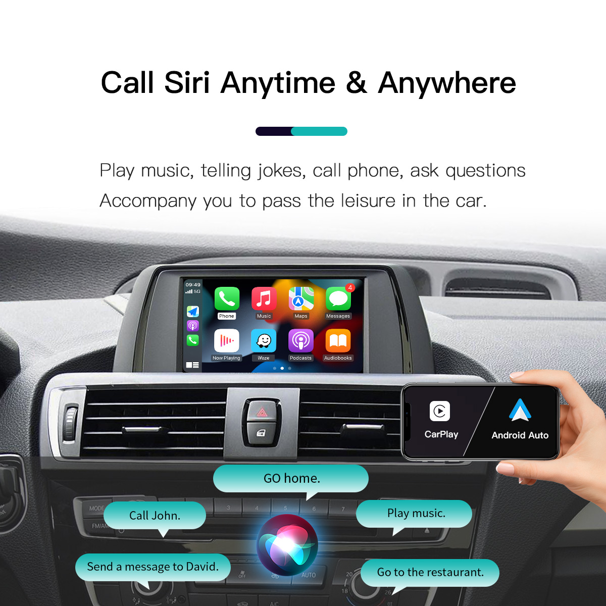 Pemutar DVD Multimedia Wireles - Car Multimedia Player Carplay Android Auto ulasan dan harga