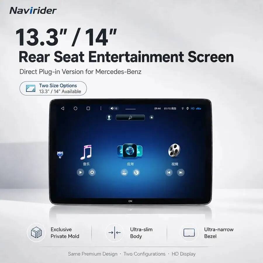 Sistem Hiburan Kursi Belakang  - Car Multimedia Rear Seat Entertainment ulasan dan harga