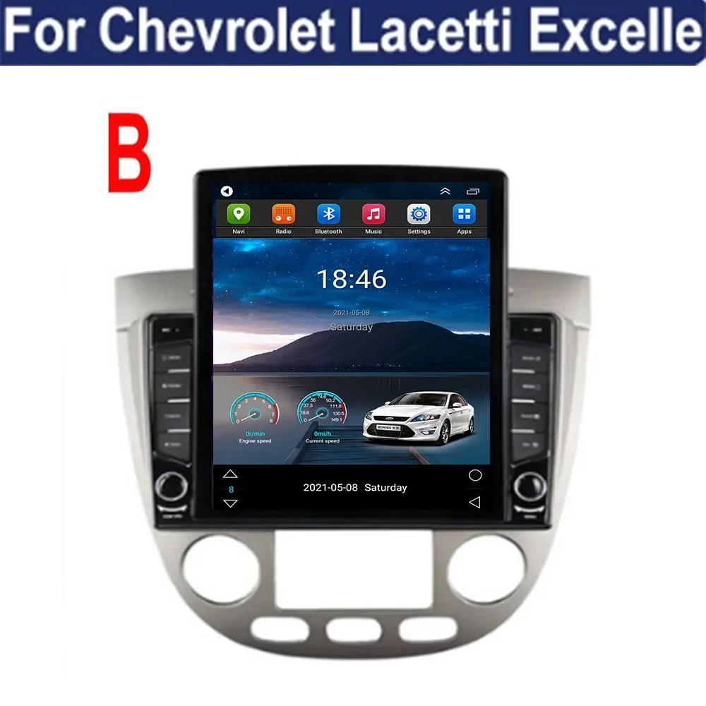 Radio mobil Android 14.0 denga - Tesla Style Screen Car Radio ulasan dan harga