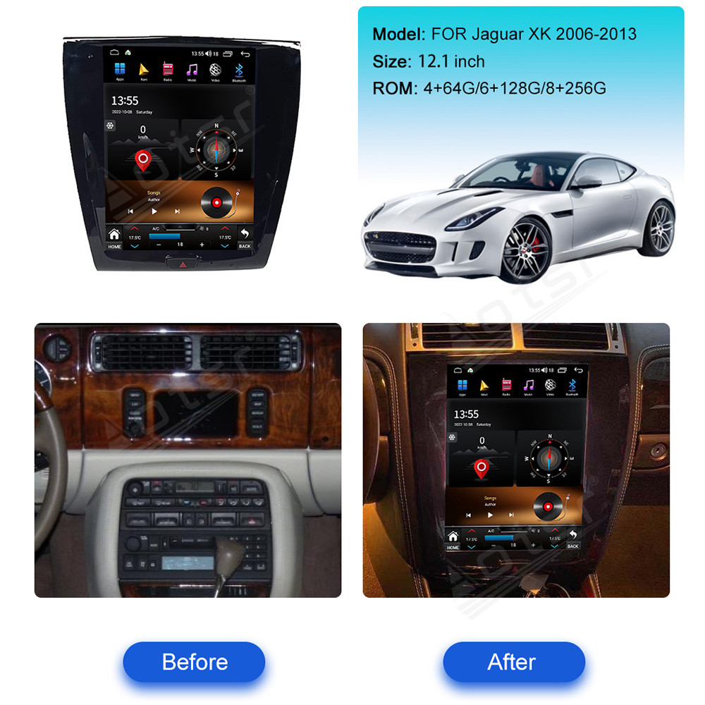Android 13 Carplay 12.1 inci u - Android Head Unit 7862 Octa Core ulasan dan harga