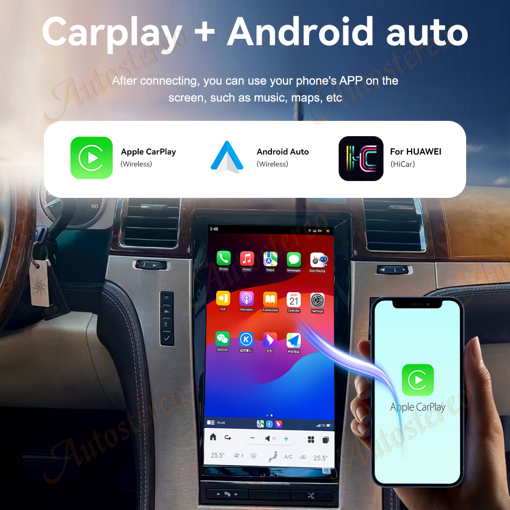 Cadillac stereo mobil 13.6 inc - Android Head Unit 7862 Octa Core ulasan dan harga