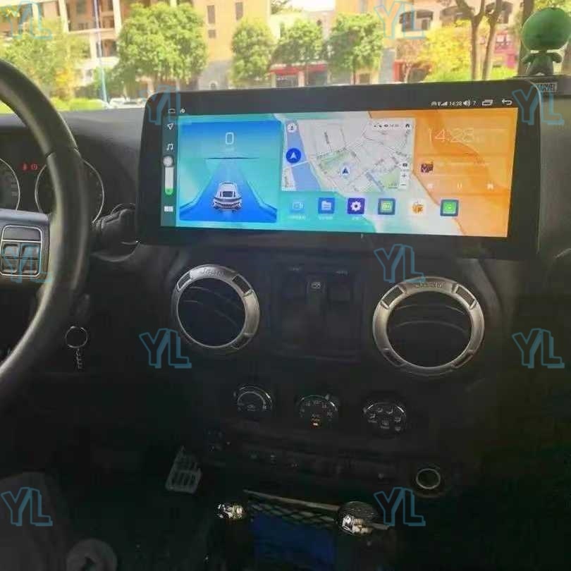 12.3 inci Untuk Jeep Wrangler  - Android Auto Head Unit 12.3 Inch ulasan dan harga