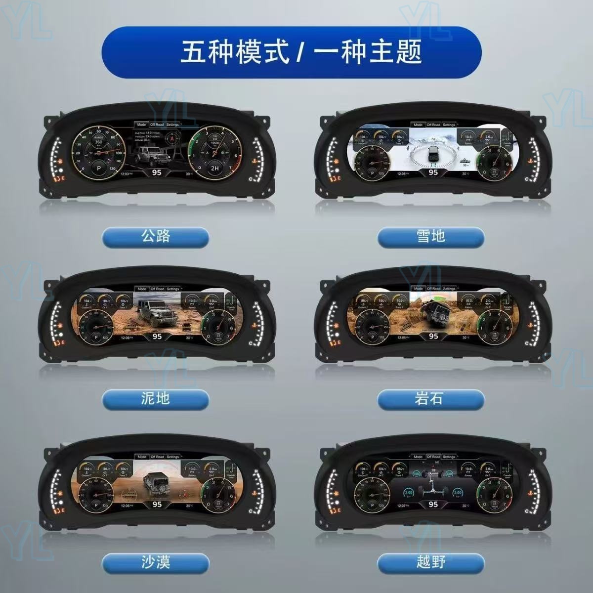 12.3 inci Untuk Jeep Wrangler  - Android Auto Head Unit 12.3 Inch ulasan dan harga