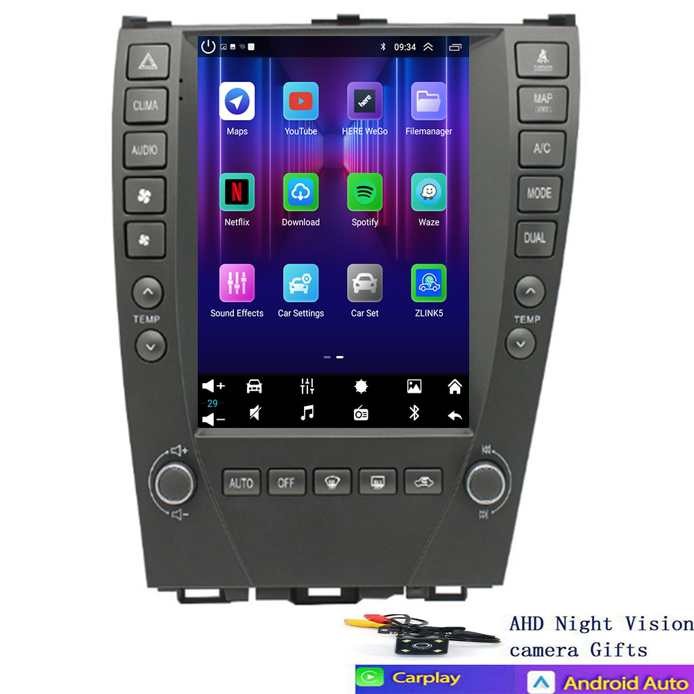 Radio Mobil Android 14 9.7 Inc - Tesla Style Screen Car Radio ulasan dan harga