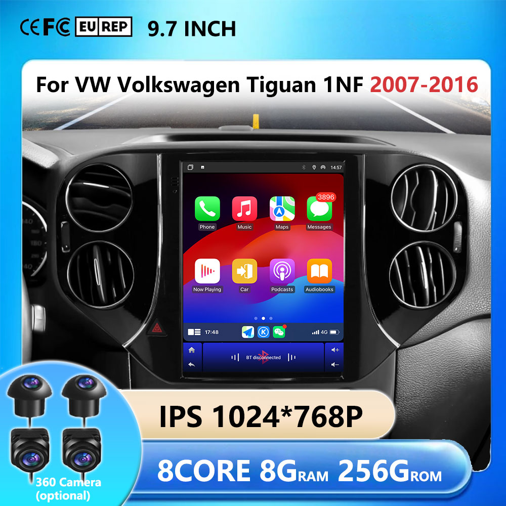 Radio Mobil Multimedia Player  - Tesla Style Screen Car Radio ulasan dan harga