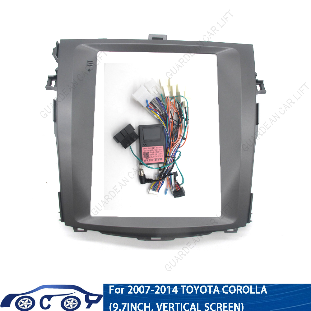 Untuk 2007-2014 TOYOTA COROLLA - Tesla Style Screen Car Radio ulasan dan harga