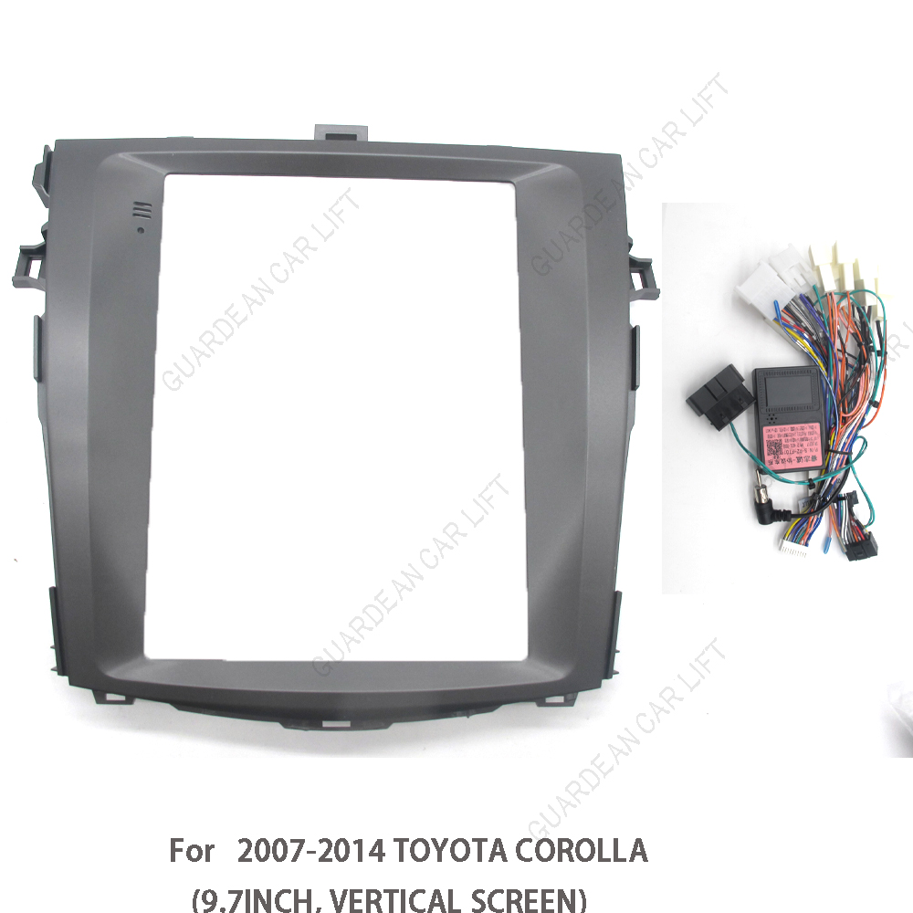 Untuk 2007-2014 TOYOTA COROLLA - Tesla Style Screen Car Radio ulasan dan harga