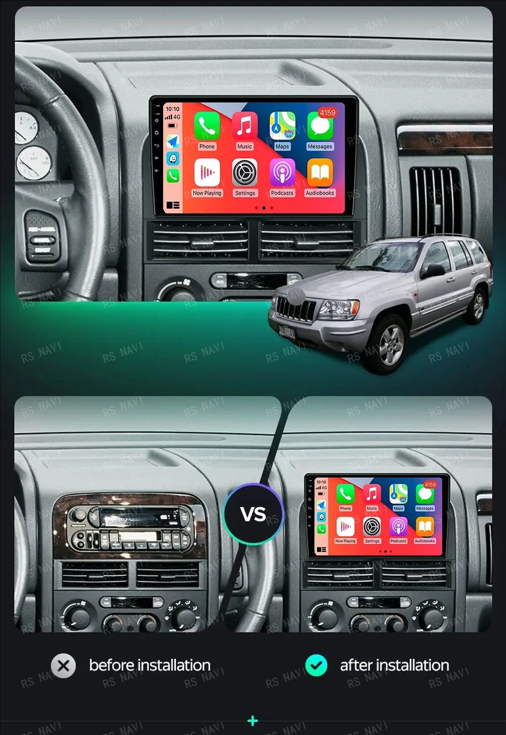 Radio Mobil Android 16 Carplay - Android Car Stereo 2 Din 8 Core ulasan dan harga