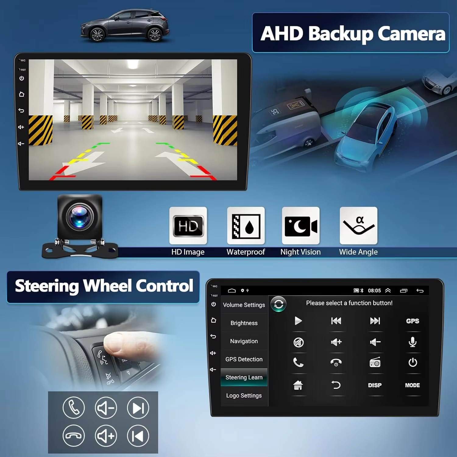 Radio Mobil Android 16 Carplay - Android Car Stereo 2 Din 8 Core ulasan dan harga