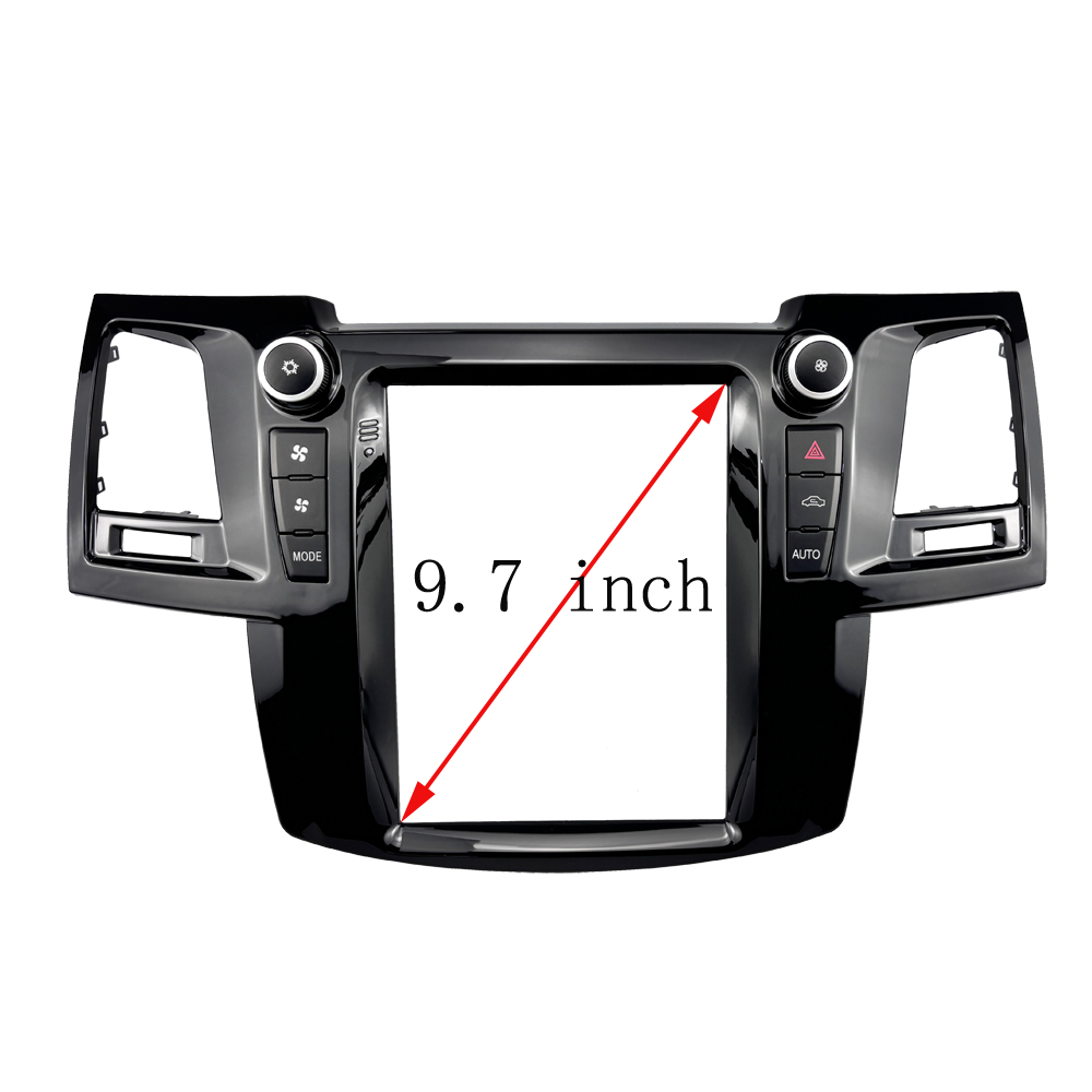 Untuk 2005-2014 TOYOTA FORTUNE - Tesla Style Screen Car Radio ulasan dan harga