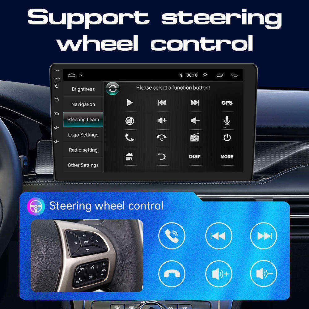 Radio Mobil 2din 7/9/10 inci A - Car Radio Gps Navigation 10 Inch ulasan dan harga