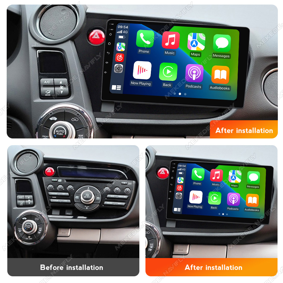 MEKEDE Radio Mobil Layar Andro - Car Multimedia Player Carplay Android Auto ulasan dan harga