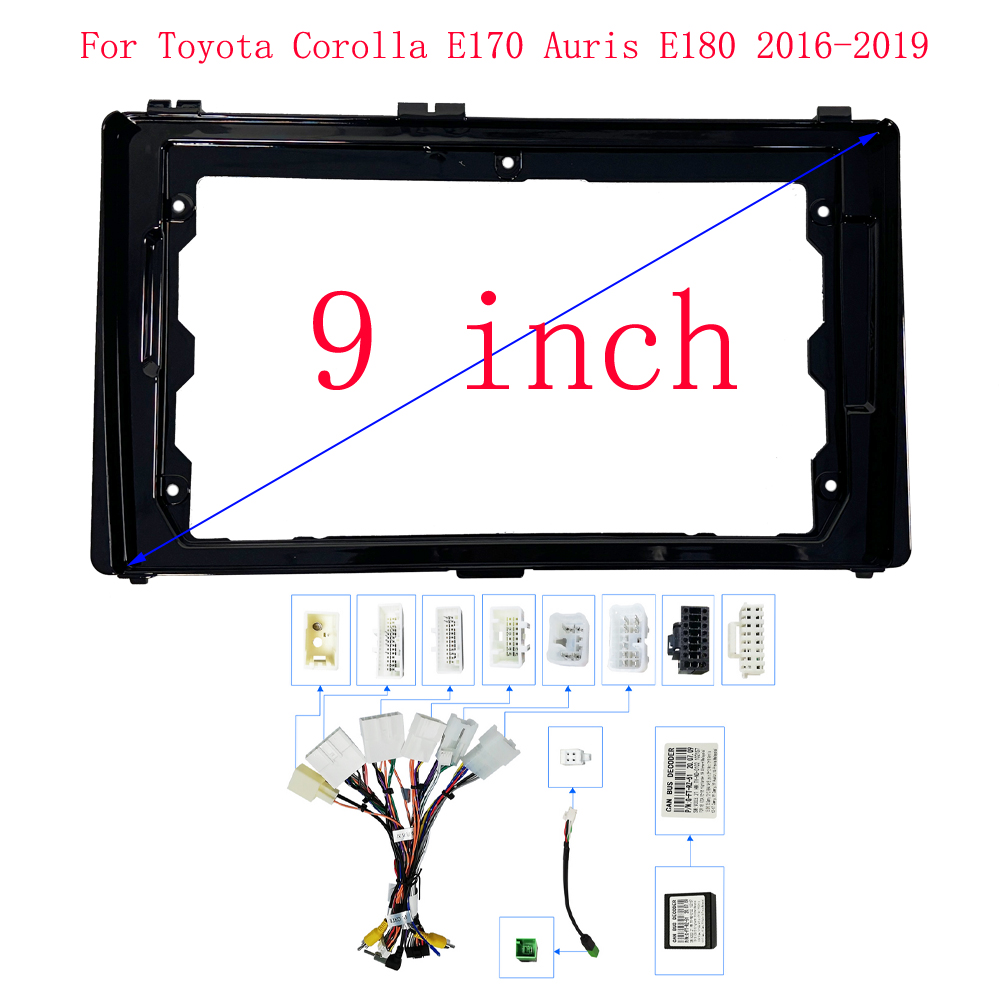 Bingkai Radio mobil untuk Toyo - Car Stereo Canbus Decoder ulasan dan harga