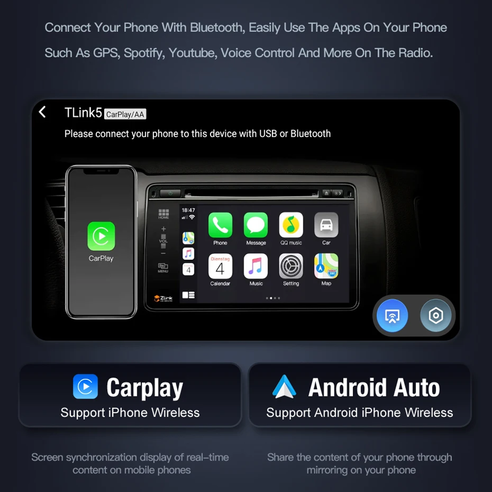 Radio mobil Android 13, pemuta - Car Dvd Player Bluetooth Steering Wheel ulasan dan harga