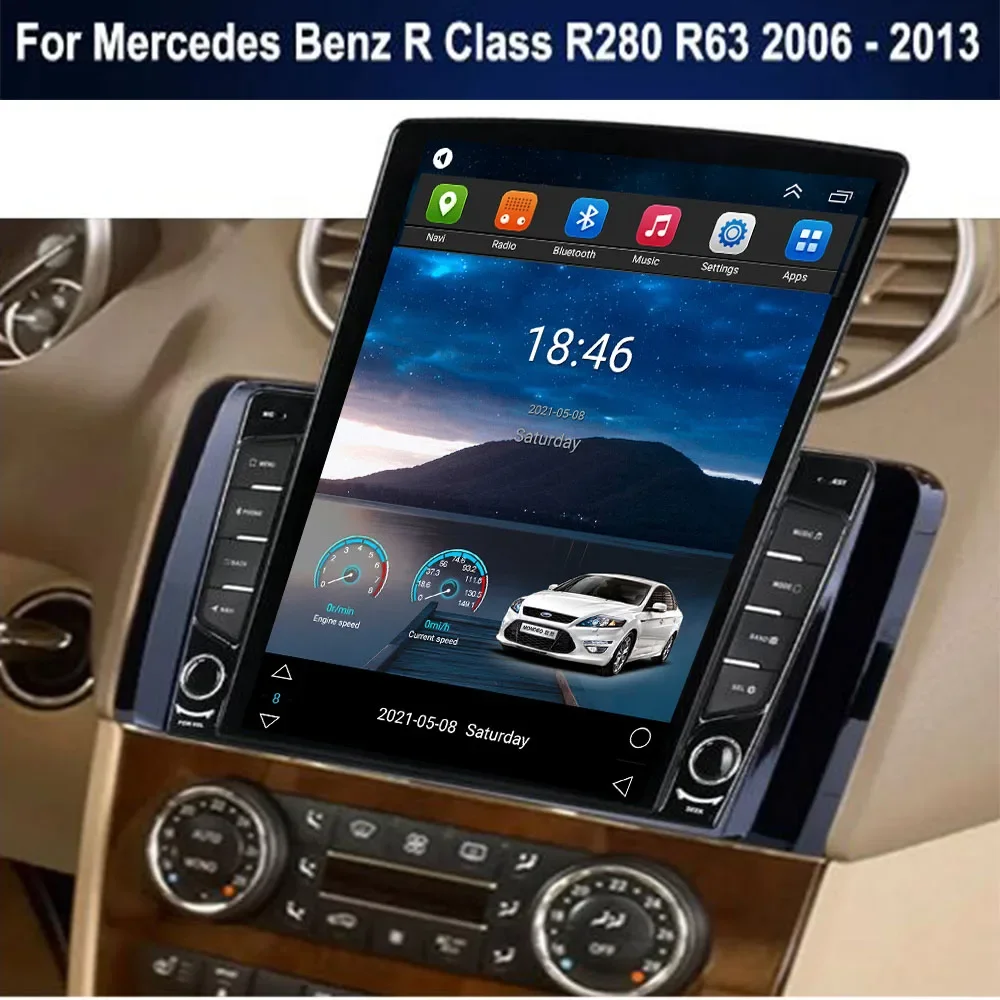 Radio Mobil Tesla Layar Vertik - Tesla Style Screen Car Radio ulasan dan harga