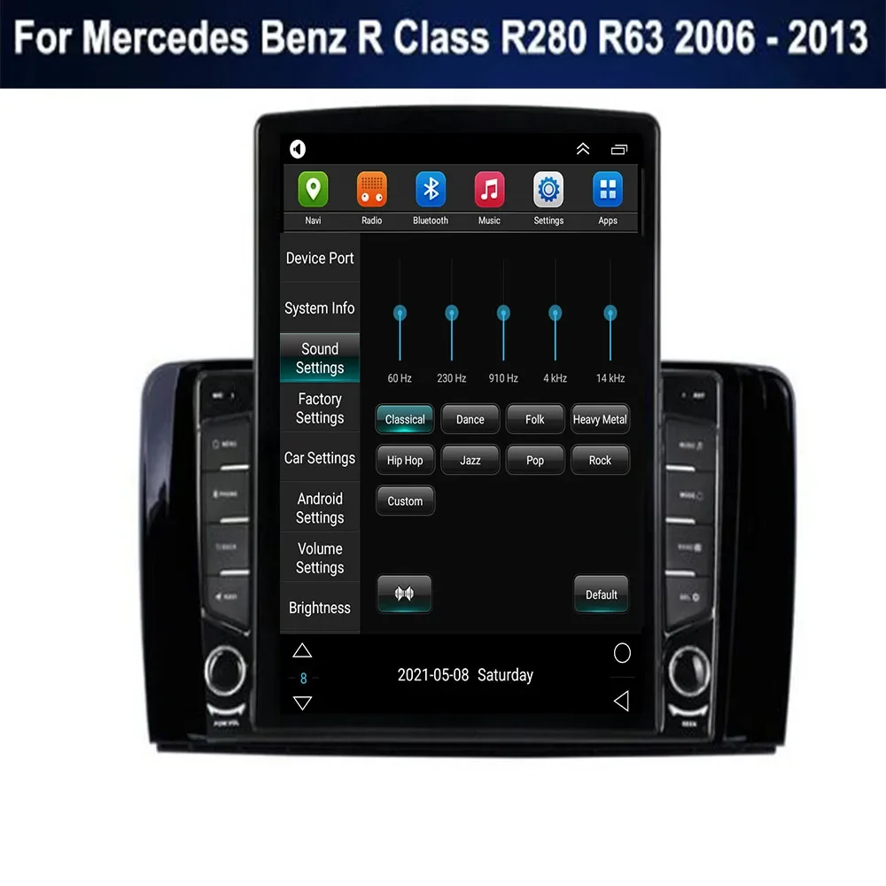 Radio Mobil Tesla Layar Vertik - Tesla Style Screen Car Radio ulasan dan harga
