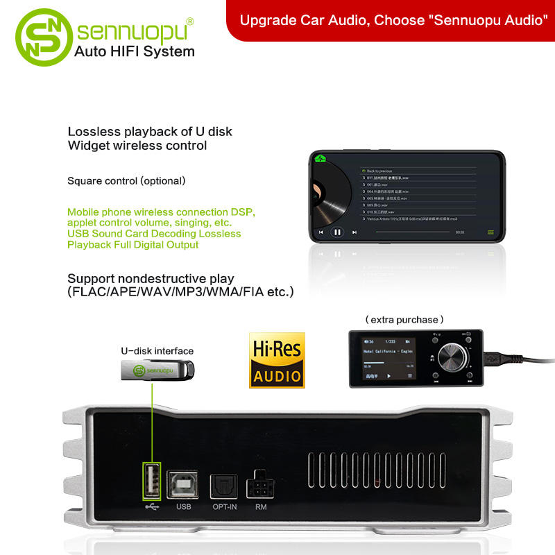 Sennuopu X10B Bluetooth 4 Ch A - Car Stereo Dsp 8 Channel ulasan dan harga