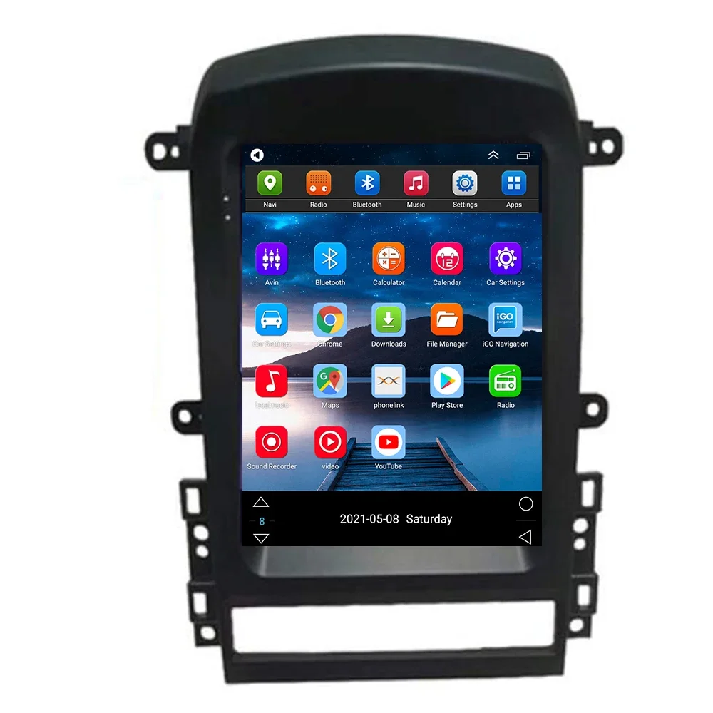 Radio Mobil Multimedia Android - Tesla Style Screen Car Radio ulasan dan harga