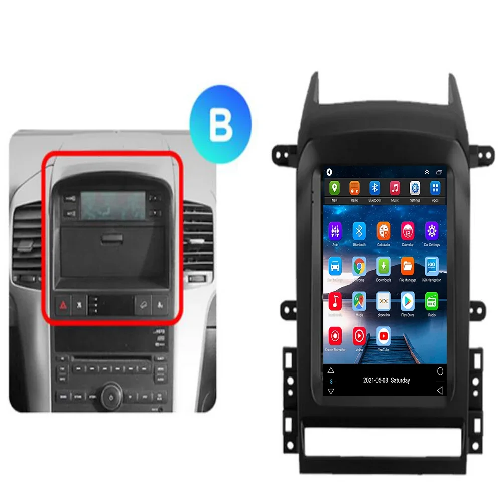 Radio Mobil Multimedia Android - Tesla Style Screen Car Radio ulasan dan harga